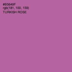 #B5649F - Turkish Rose Color Image