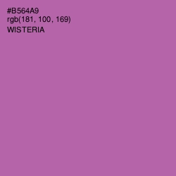 #B564A9 - Wisteria Color Image