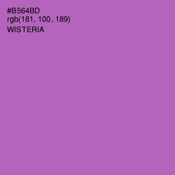 #B564BD - Wisteria Color Image