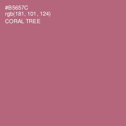 #B5657C - Coral Tree Color Image
