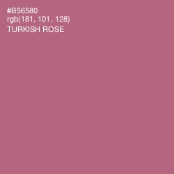 #B56580 - Turkish Rose Color Image