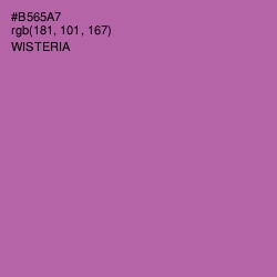 #B565A7 - Wisteria Color Image