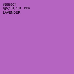 #B565C1 - Lavender Color Image