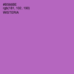 #B566BE - Wisteria Color Image