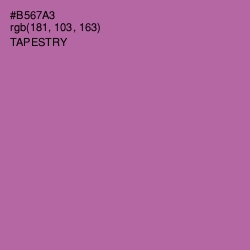 #B567A3 - Tapestry Color Image