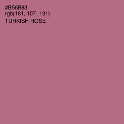 #B56B83 - Turkish Rose Color Image