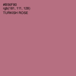 #B56F80 - Turkish Rose Color Image