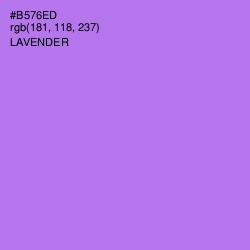 #B576ED - Lavender Color Image