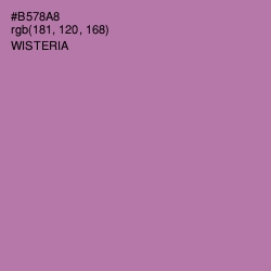 #B578A8 - Wisteria Color Image
