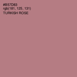 #B57D83 - Turkish Rose Color Image
