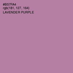 #B57FA4 - Lavender Purple Color Image