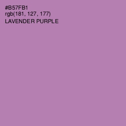 #B57FB1 - Lavender Purple Color Image