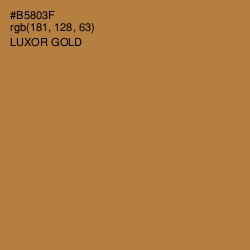 #B5803F - Luxor Gold Color Image