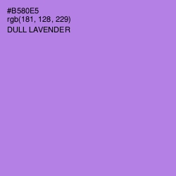 #B580E5 - Dull Lavender Color Image