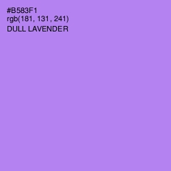 #B583F1 - Dull Lavender Color Image