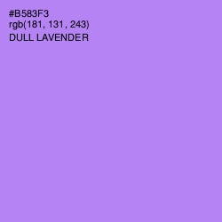 #B583F3 - Dull Lavender Color Image