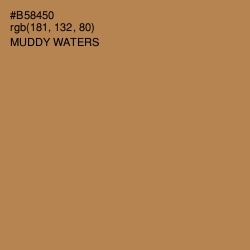 #B58450 - Muddy Waters Color Image