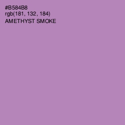 #B584B8 - Amethyst Smoke Color Image