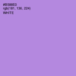 #B588E0 - Dull Lavender Color Image