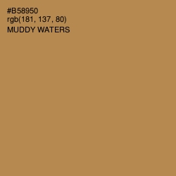 #B58950 - Muddy Waters Color Image