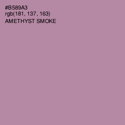 #B589A3 - Amethyst Smoke Color Image