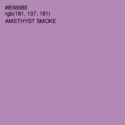 #B589B5 - Amethyst Smoke Color Image