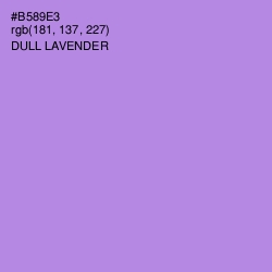 #B589E3 - Dull Lavender Color Image