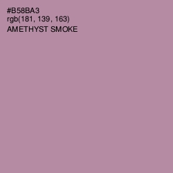 #B58BA3 - Amethyst Smoke Color Image