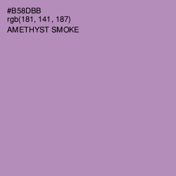 #B58DBB - Amethyst Smoke Color Image