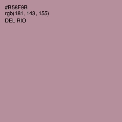 #B58F9B - Del Rio Color Image