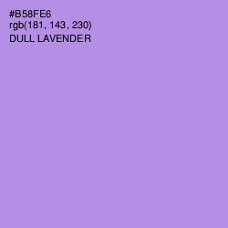 #B58FE6 - Dull Lavender Color Image