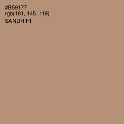 #B59177 - Sandrift Color Image