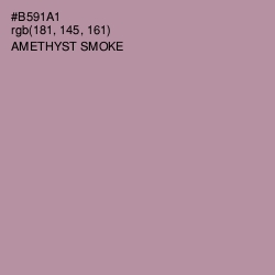 #B591A1 - Amethyst Smoke Color Image