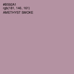 #B592A1 - Amethyst Smoke Color Image