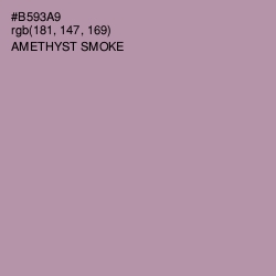 #B593A9 - Amethyst Smoke Color Image