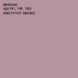 #B594A0 - Amethyst Smoke Color Image