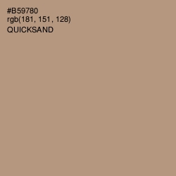 #B59780 - Quicksand Color Image