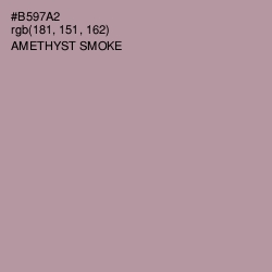 #B597A2 - Amethyst Smoke Color Image