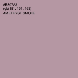 #B597A3 - Amethyst Smoke Color Image