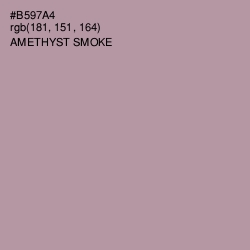 #B597A4 - Amethyst Smoke Color Image