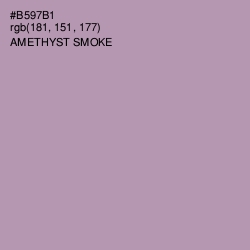 #B597B1 - Amethyst Smoke Color Image