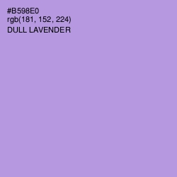 #B598E0 - Dull Lavender Color Image