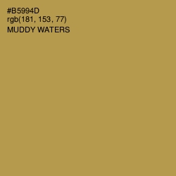 #B5994D - Muddy Waters Color Image