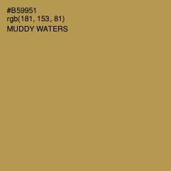 #B59951 - Muddy Waters Color Image