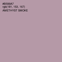 #B599A7 - Amethyst Smoke Color Image