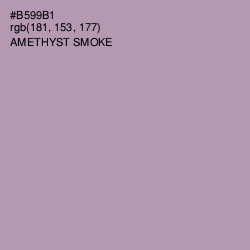 #B599B1 - Amethyst Smoke Color Image
