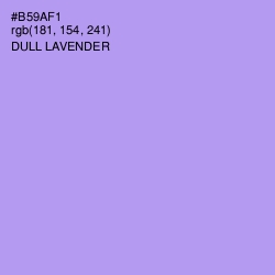 #B59AF1 - Dull Lavender Color Image