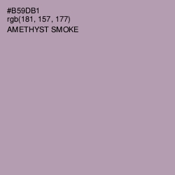 #B59DB1 - Amethyst Smoke Color Image