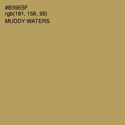 #B59E5F - Muddy Waters Color Image