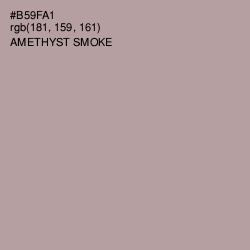 #B59FA1 - Amethyst Smoke Color Image
